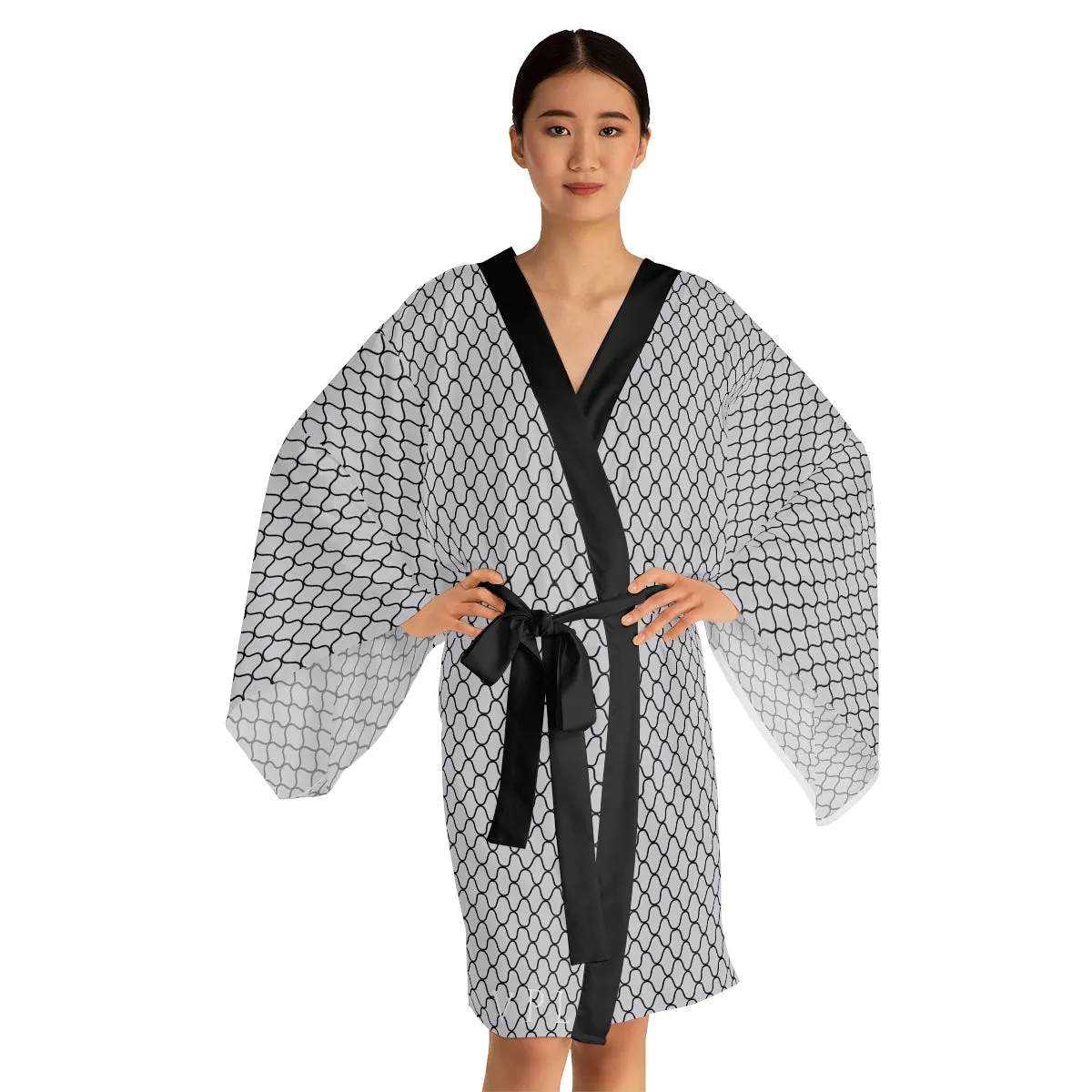 Amime Long Sleeve Kimono Robe