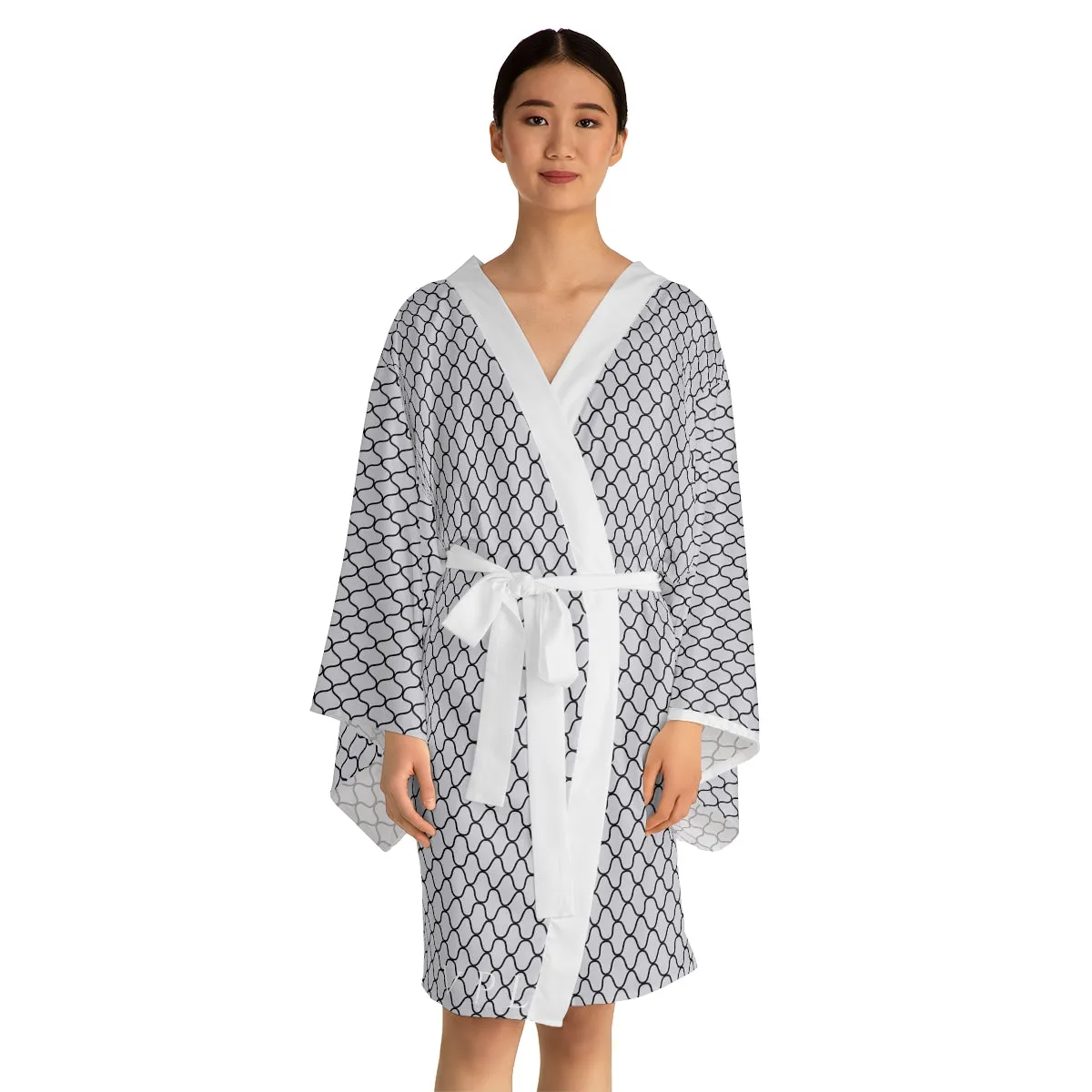 Amime Long Sleeve Kimono Robe