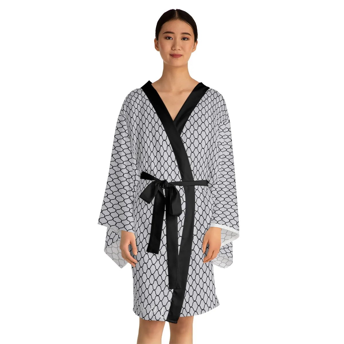 Amime Long Sleeve Kimono Robe