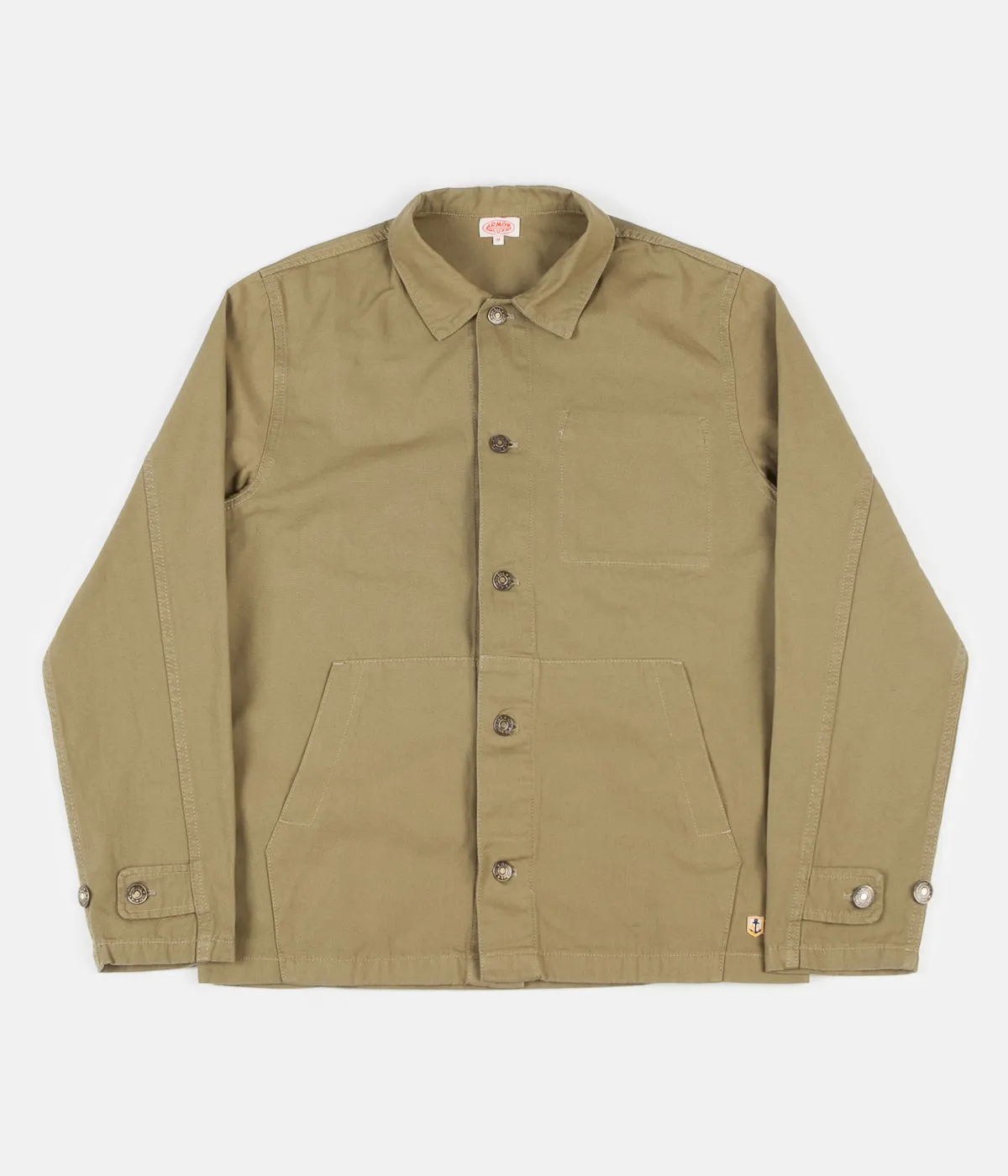 Armor Lux Heritage Fishermans Jacket - Olive