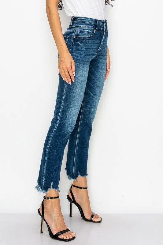 Artemis Vintage Plus Size - High Rise Double Waist Band Jeans