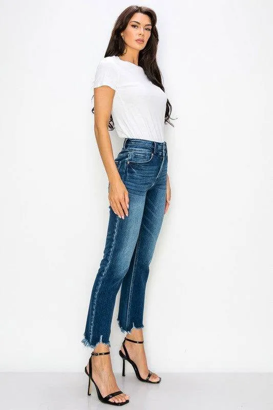 Artemis Vintage Plus Size - High Rise Double Waist Band Jeans