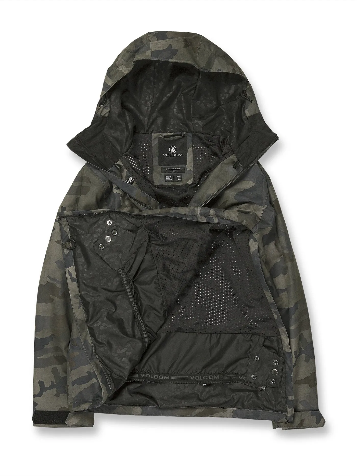 Ashfield Pullover Cloudwash Camo Jacket