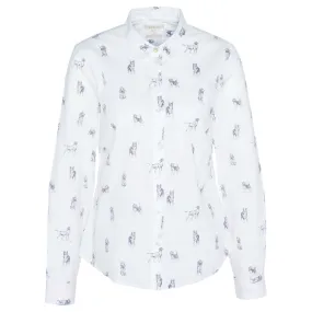 Barbour Brambles Ladies Shirt - Dog Print