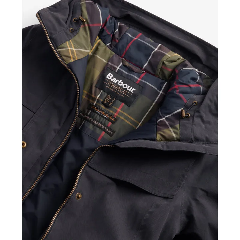 Barbour Redway Waterproof Ladies Jacket - Dark Navy/Classic