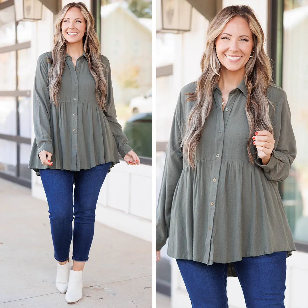 Basic Diva Top, Army