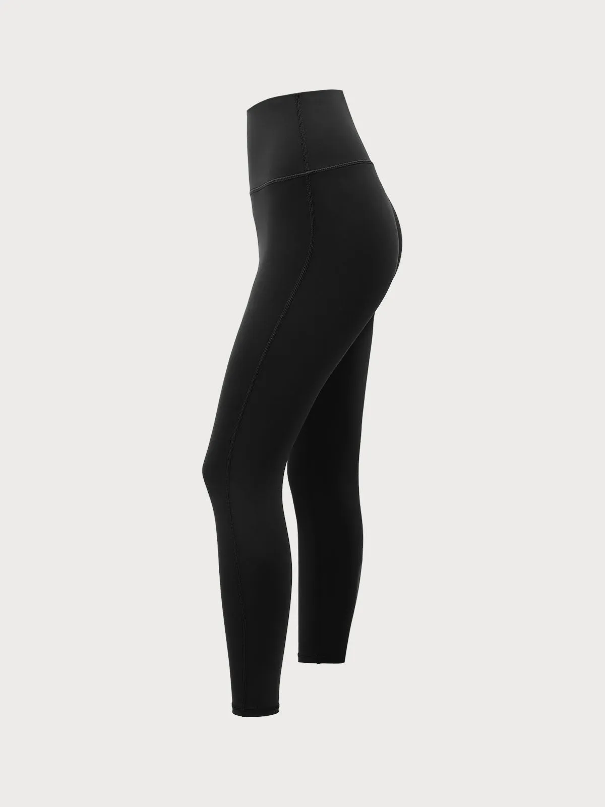 Black High Waisted Leggings 24”