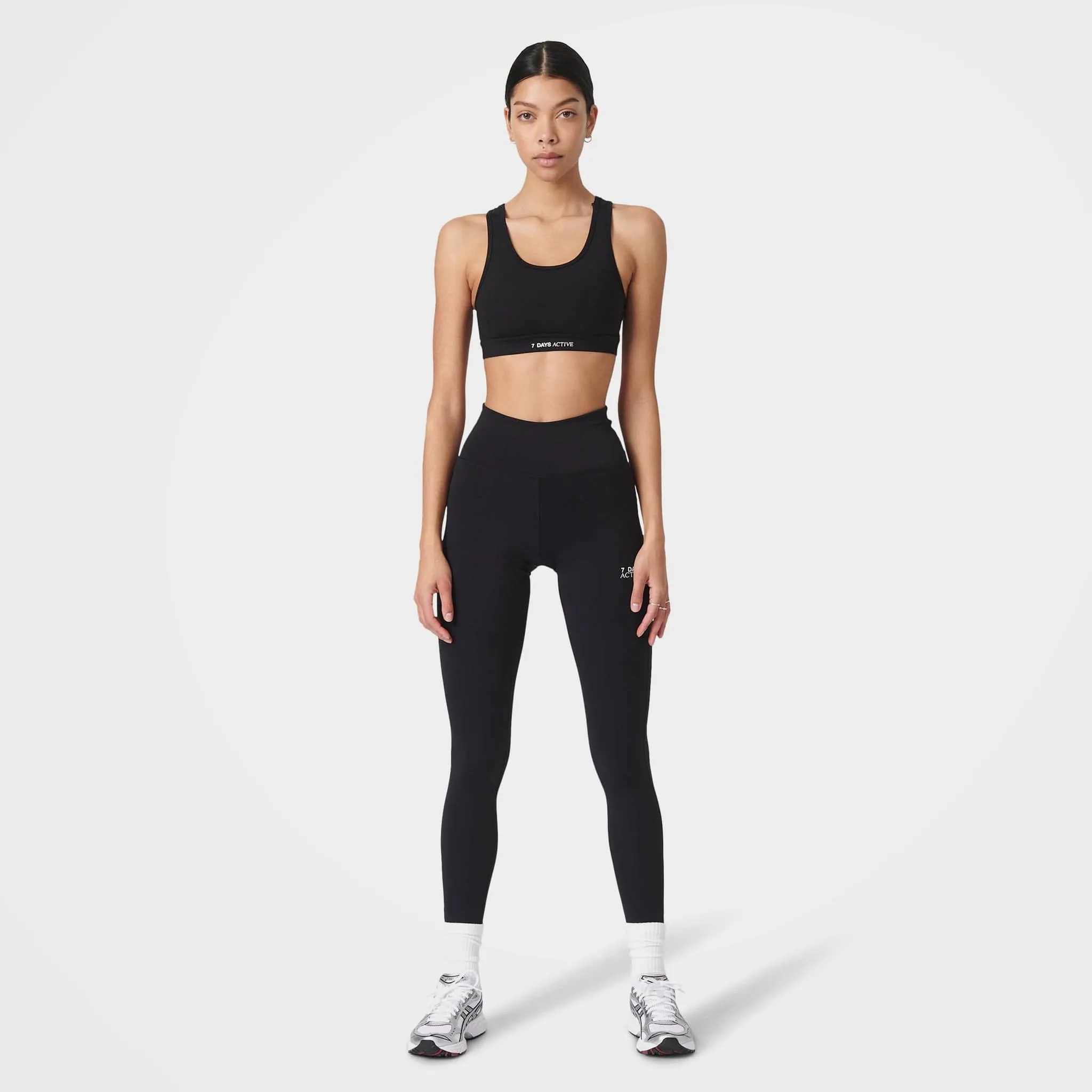 Black Sculpt Tights, Women's Leggings by 7Days Active