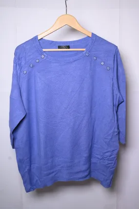 BM Blue Winter Blouse