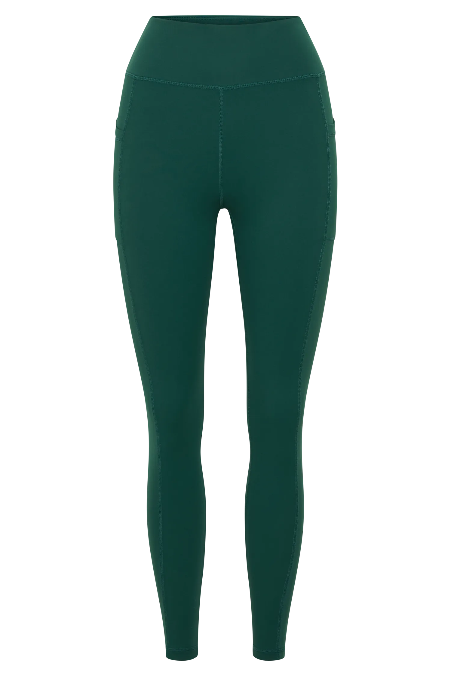 Briar V Back Leggings With Pockets - Green