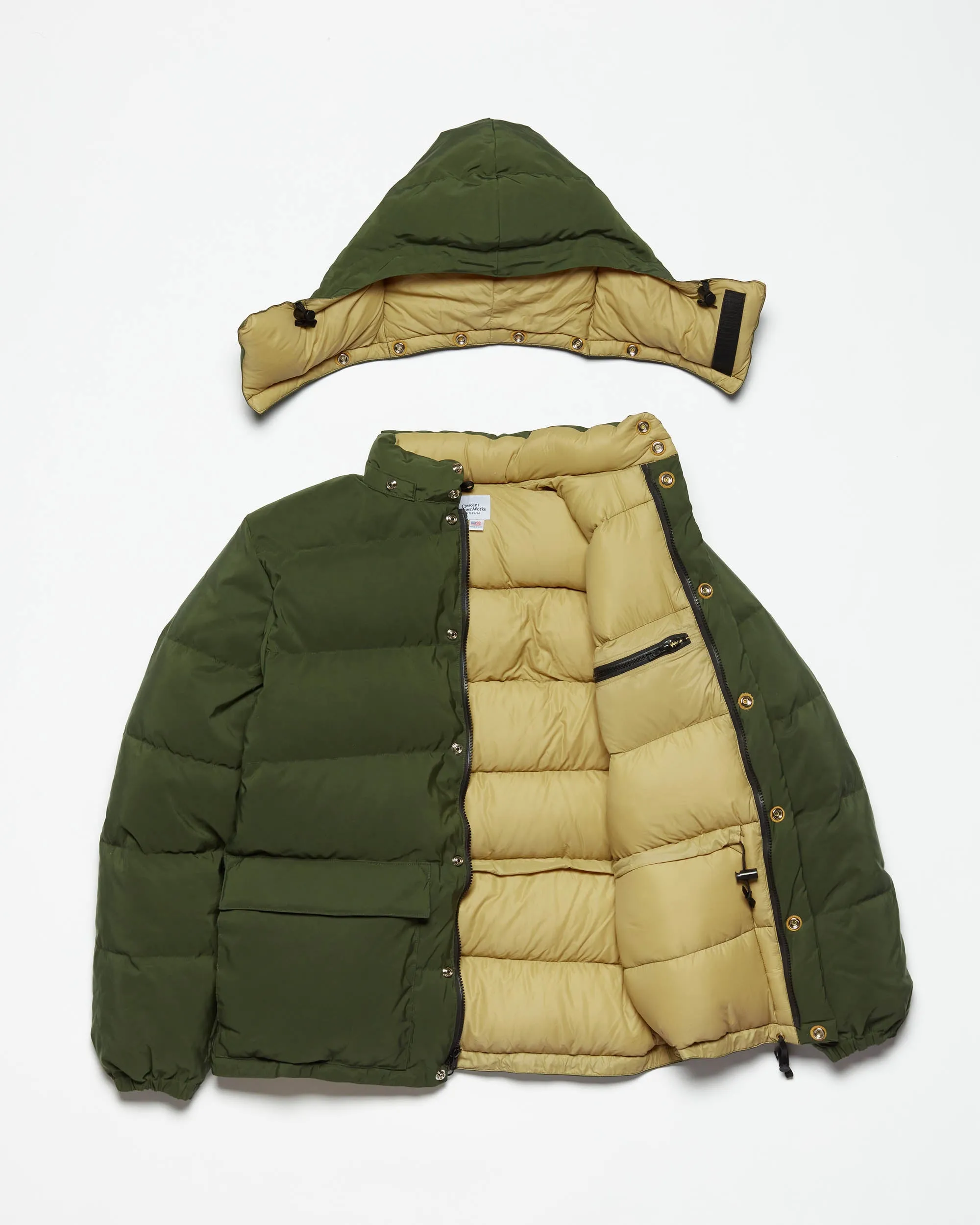 Classico Down Parka - Olive