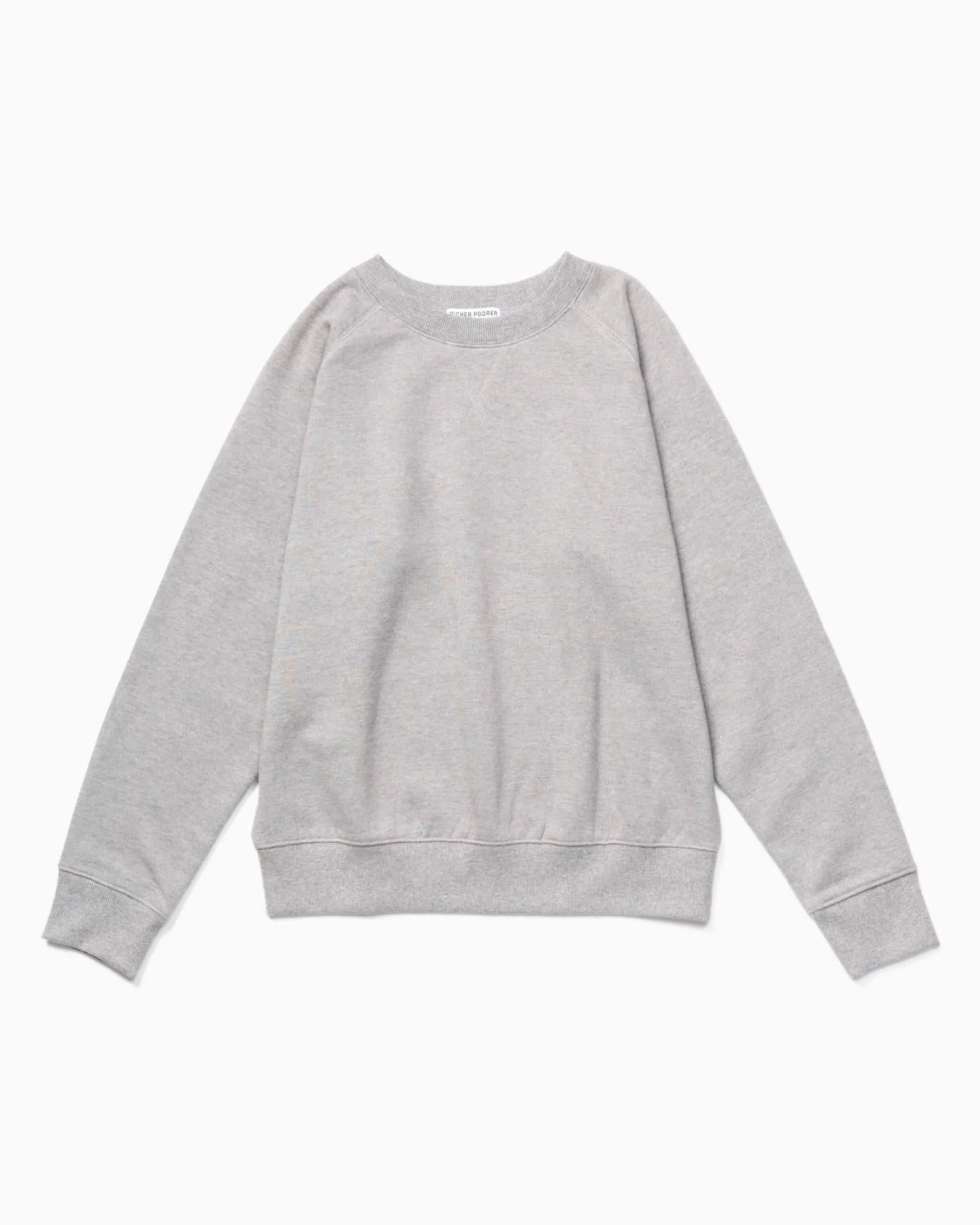 Crewneck Fleece Sweatshirt (Heather Grey)