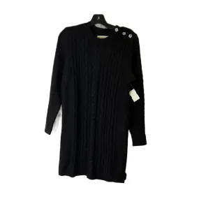 Dress Sweater By Loft In Black, Size: S