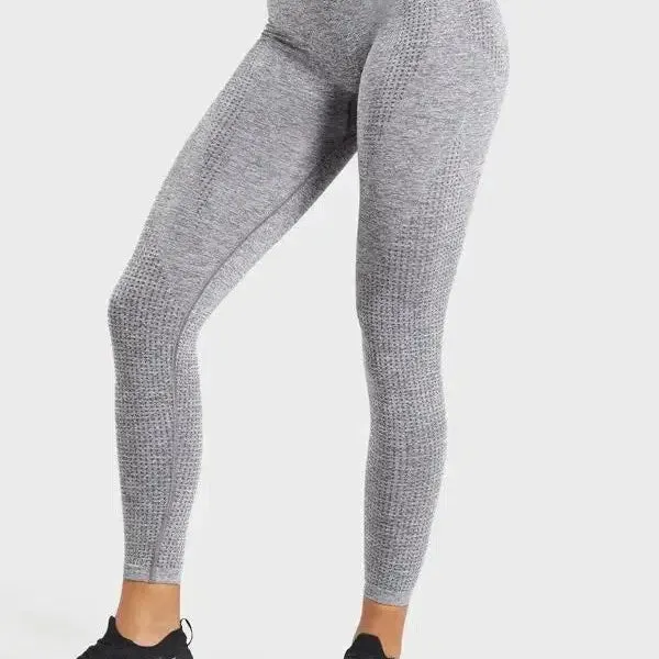 Elevate Your Workout with High Waist Push Up Seamless Leggings for Women - Elastic, Ankle-Length Fitness Pants Perfect for Yoga and Running!