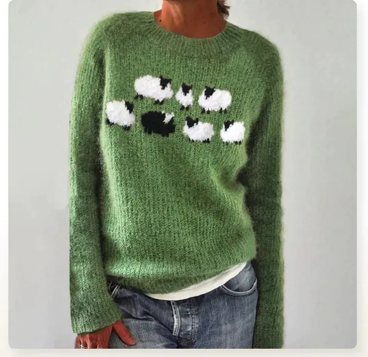 FINA - MYSIG RETRO KNIT SWEATER