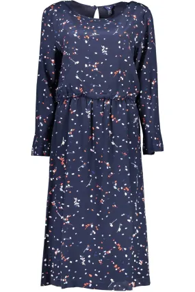 Gant Blue Viscose Women Dress