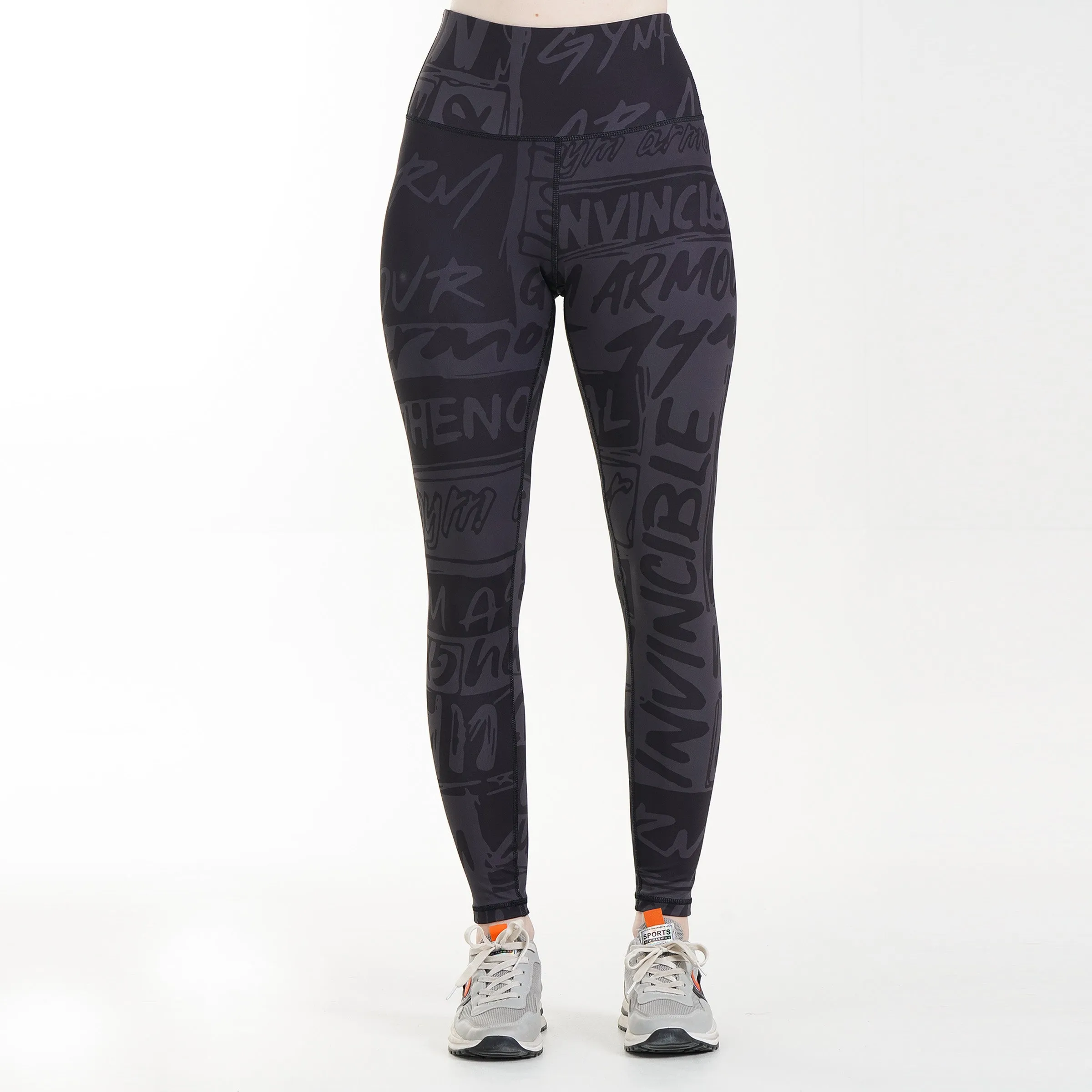 GymArmour Textured Leggings (Black)