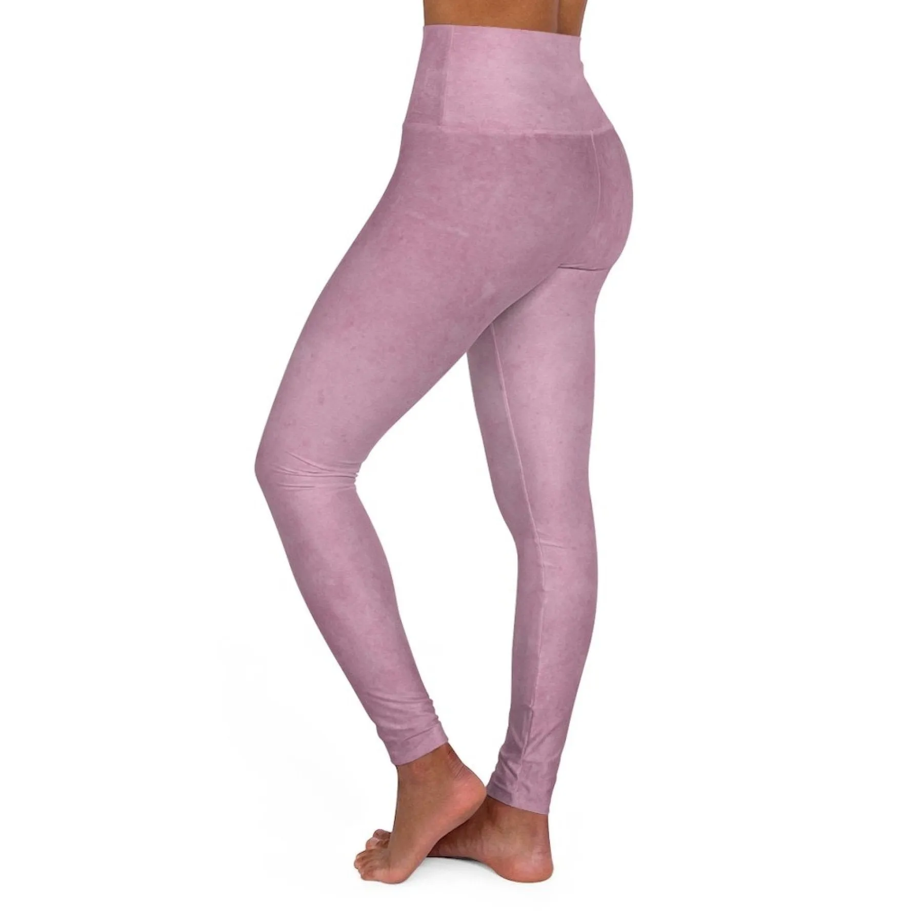 High-waist Fitness Legging Yoga Pants - Pink