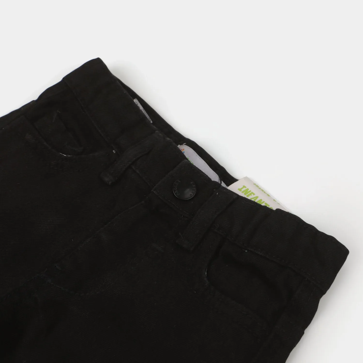 Infant Boys Denim Short Basic - BLACK