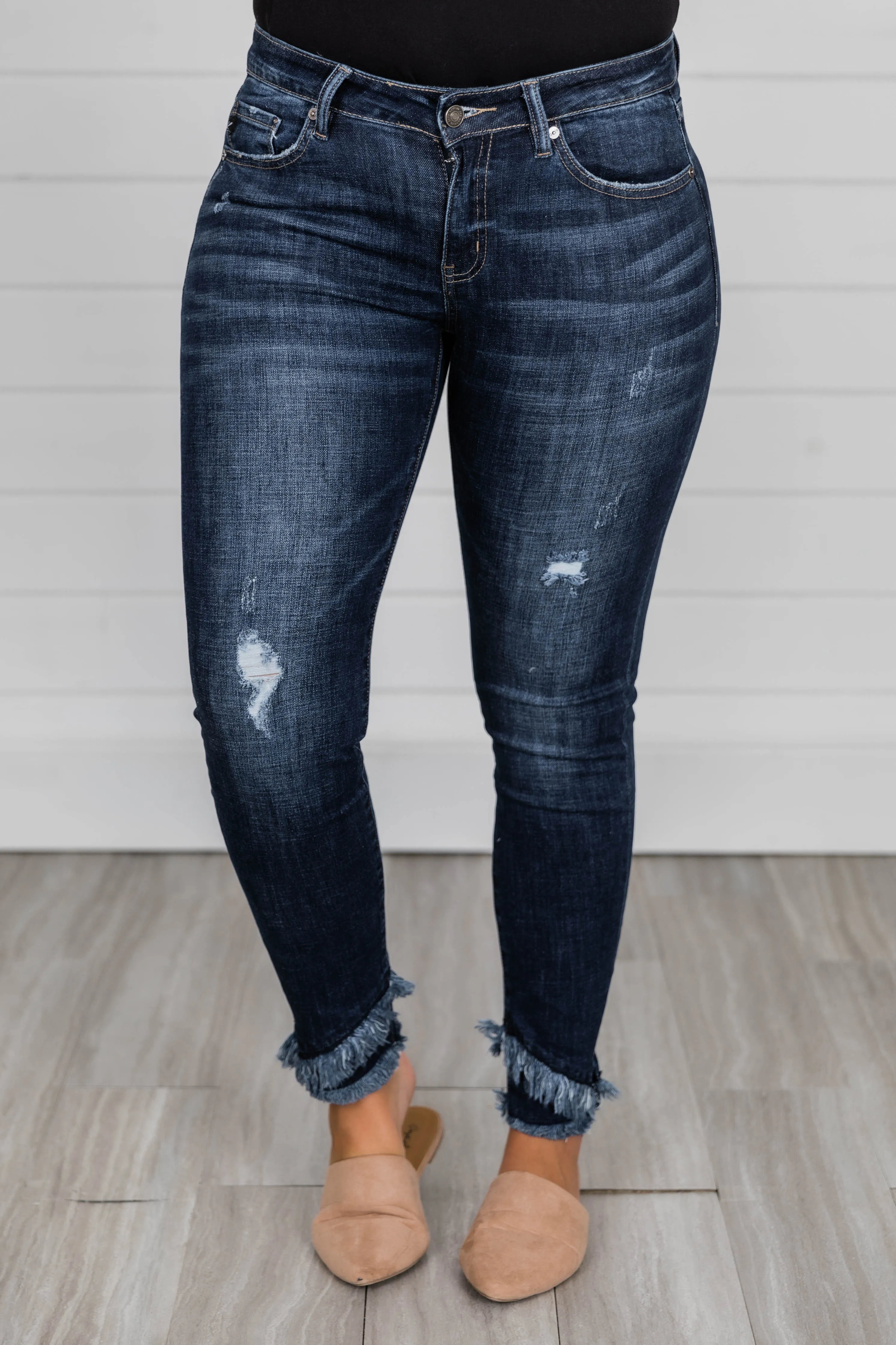 Jamie Dark Wash Skinny Jeans FINAL SALE