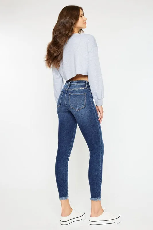 Kancan High Rise Jess Ankle Skinny Jean