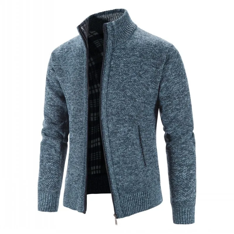 Men Slim Fit Casual Knit Sweater for Spring and Autumn