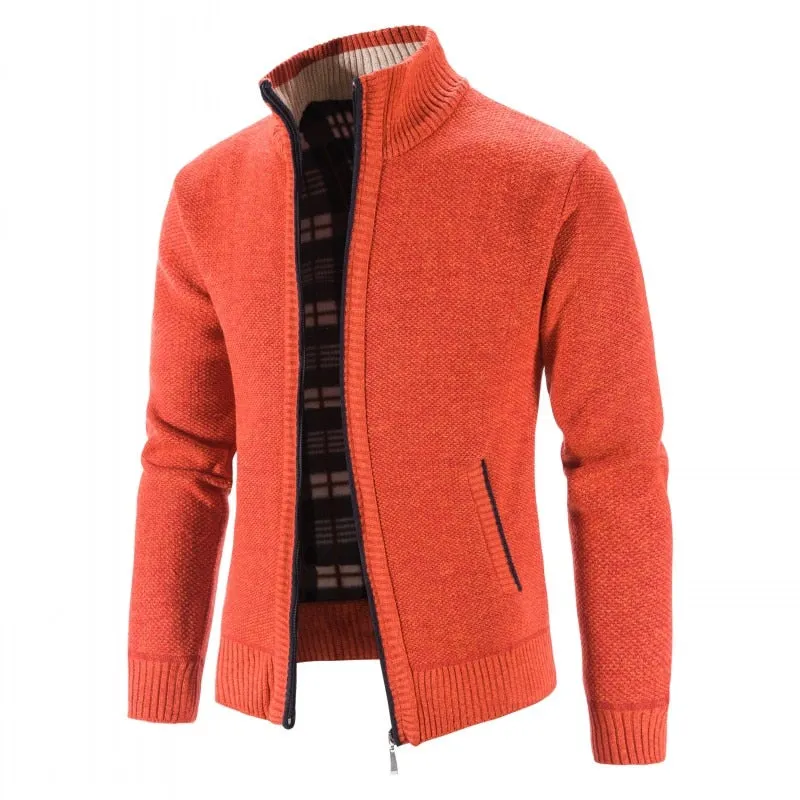 Men Slim Fit Casual Knit Sweater for Spring and Autumn