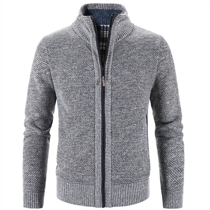 Men Slim Fit Casual Knit Sweater for Spring and Autumn