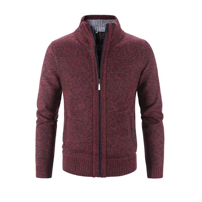 Men Slim Fit Casual Knit Sweater for Spring and Autumn