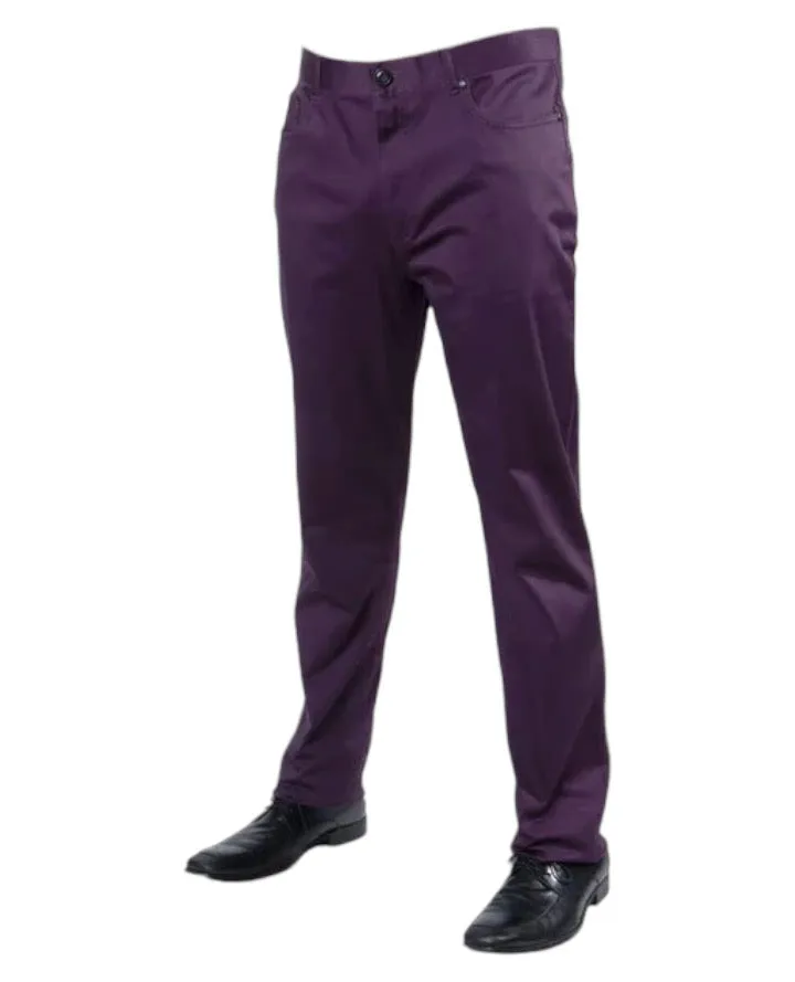 Men's purple jeans Prestige original classic fit jeans