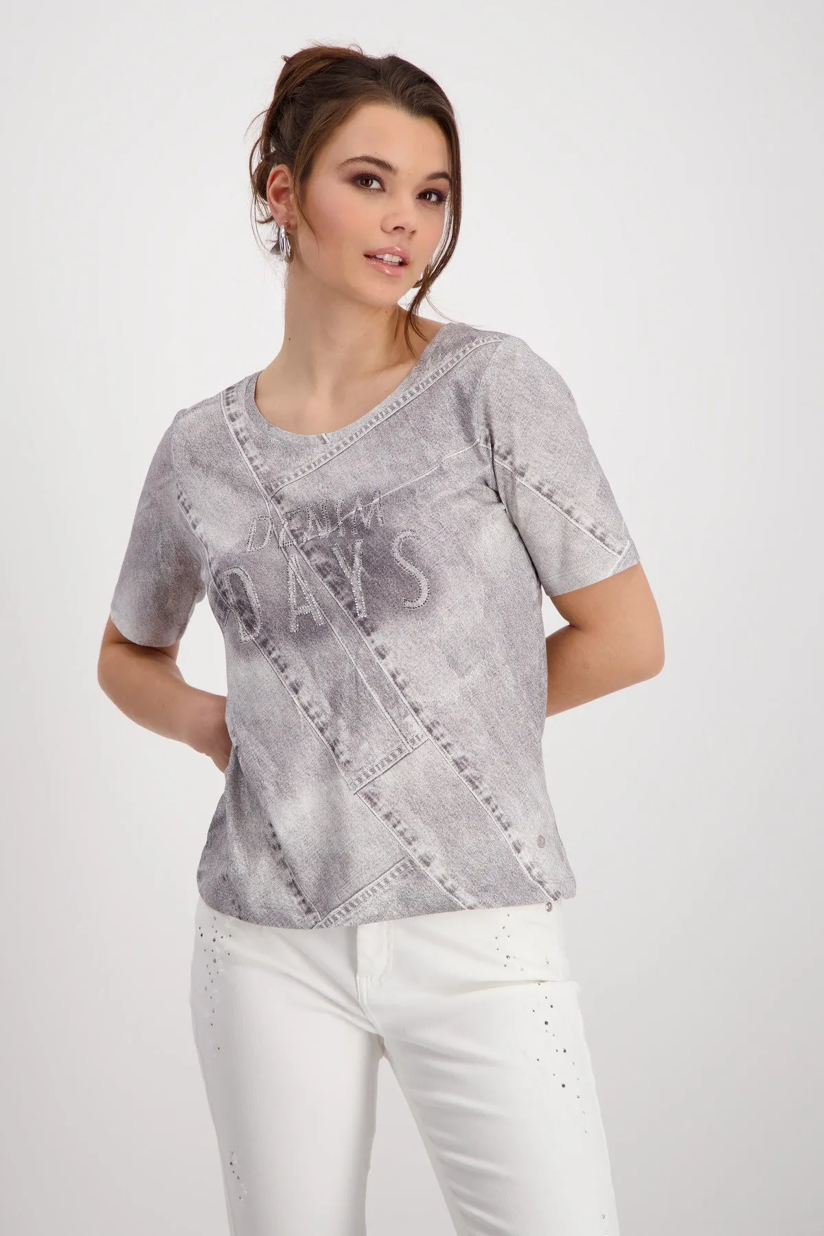 MONARI ROUND NECK TEE