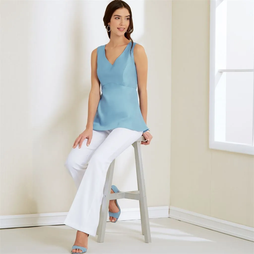 New Look Sewing Pattern N6673 Misses' Tops