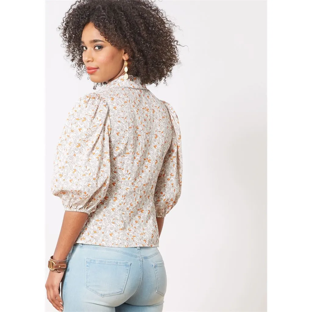 New Look Sewing Pattern N6698 Misses' Tops