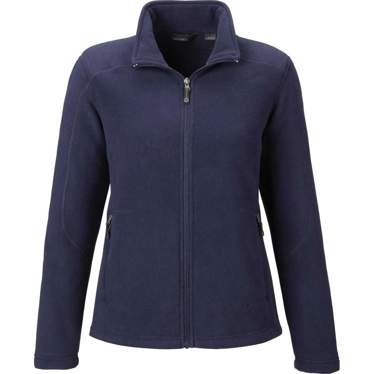 North End Women's Classic Navy Voyage Fleece Jacket