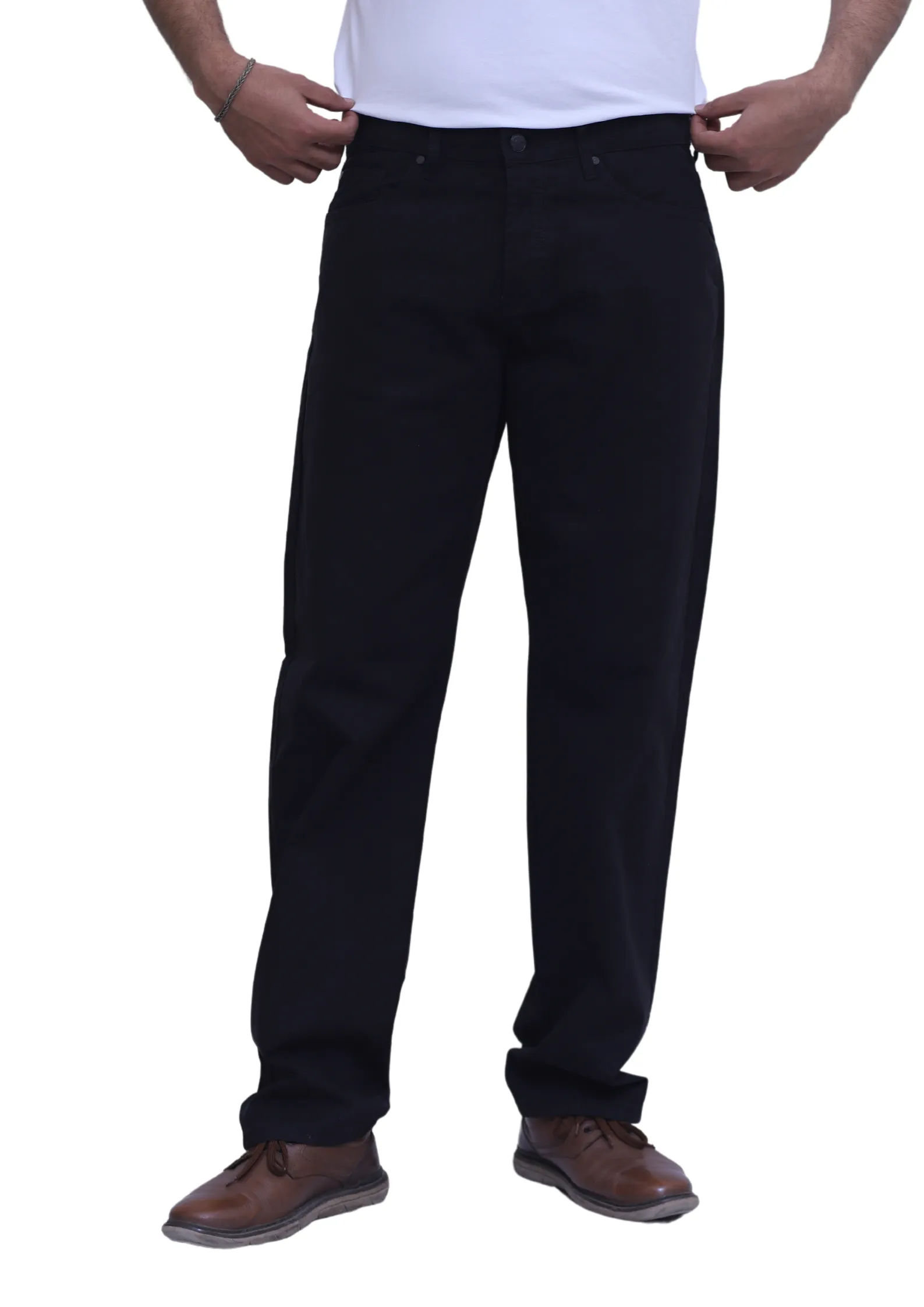 ONSEDGE STRAIGHT FIT JEANS-BLACK