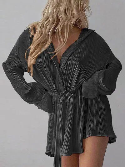 Resort Shirt Mini Dress