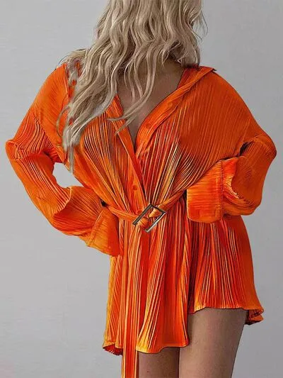 Resort Shirt Mini Dress