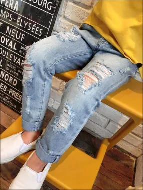 Ripped Just Right Denim Jeans