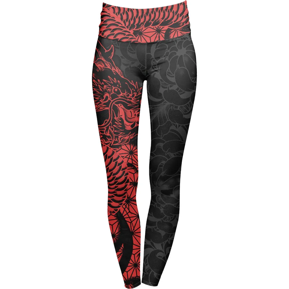 Ryu High Waisted Leggings - Aka Edition