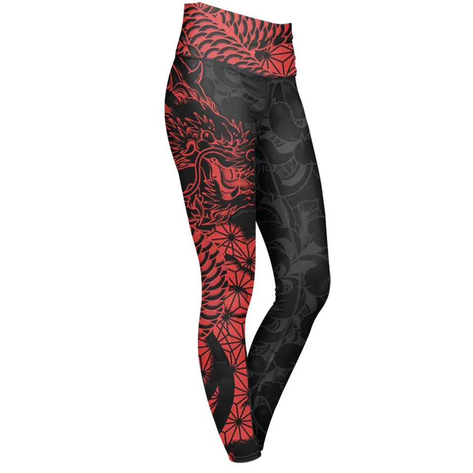 Ryu High Waisted Leggings - Aka Edition