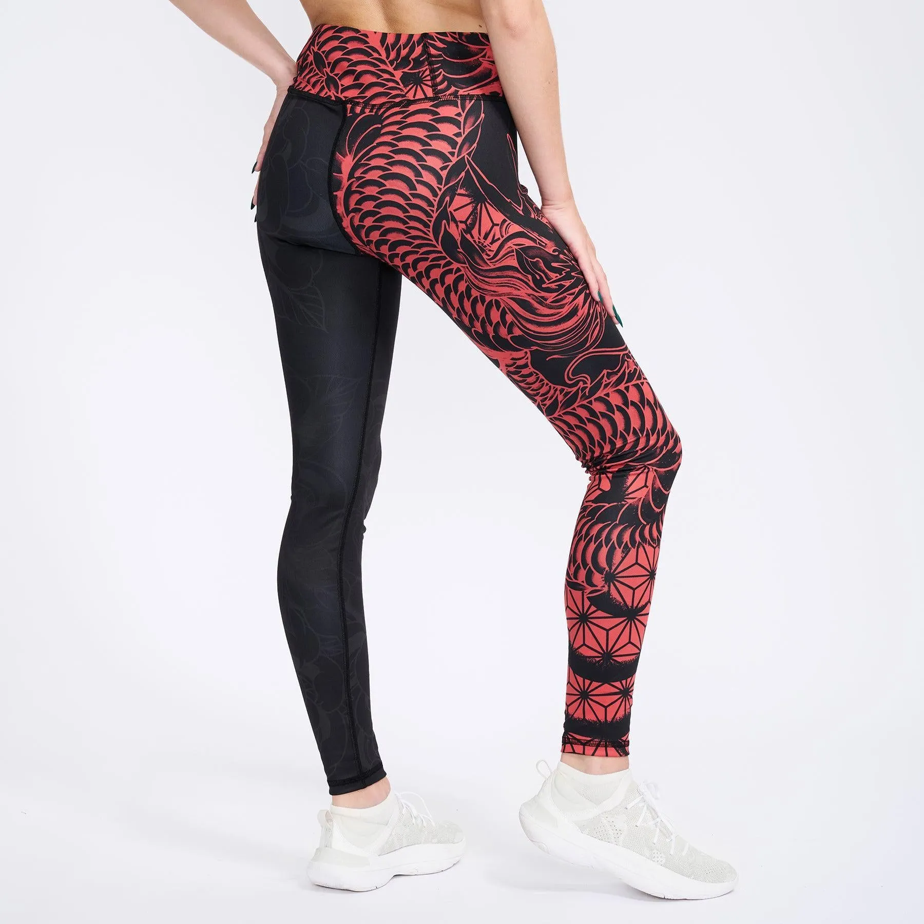 Ryu High Waisted Leggings - Aka Edition