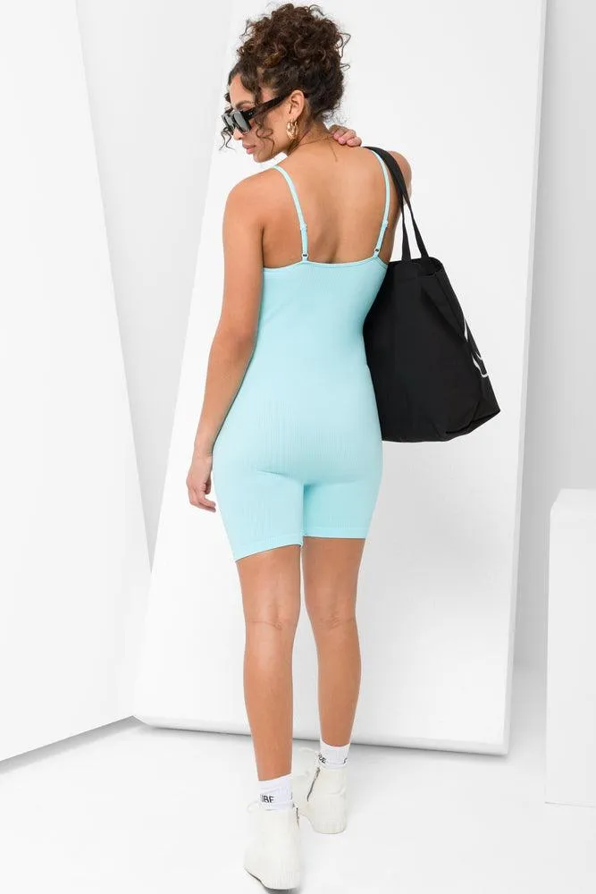 Seamless Jumpsuit Blue