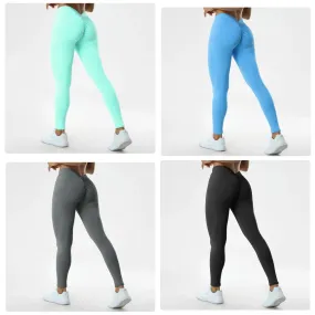 Sexy V Butt Push Up Fitness High Waist Pants kay