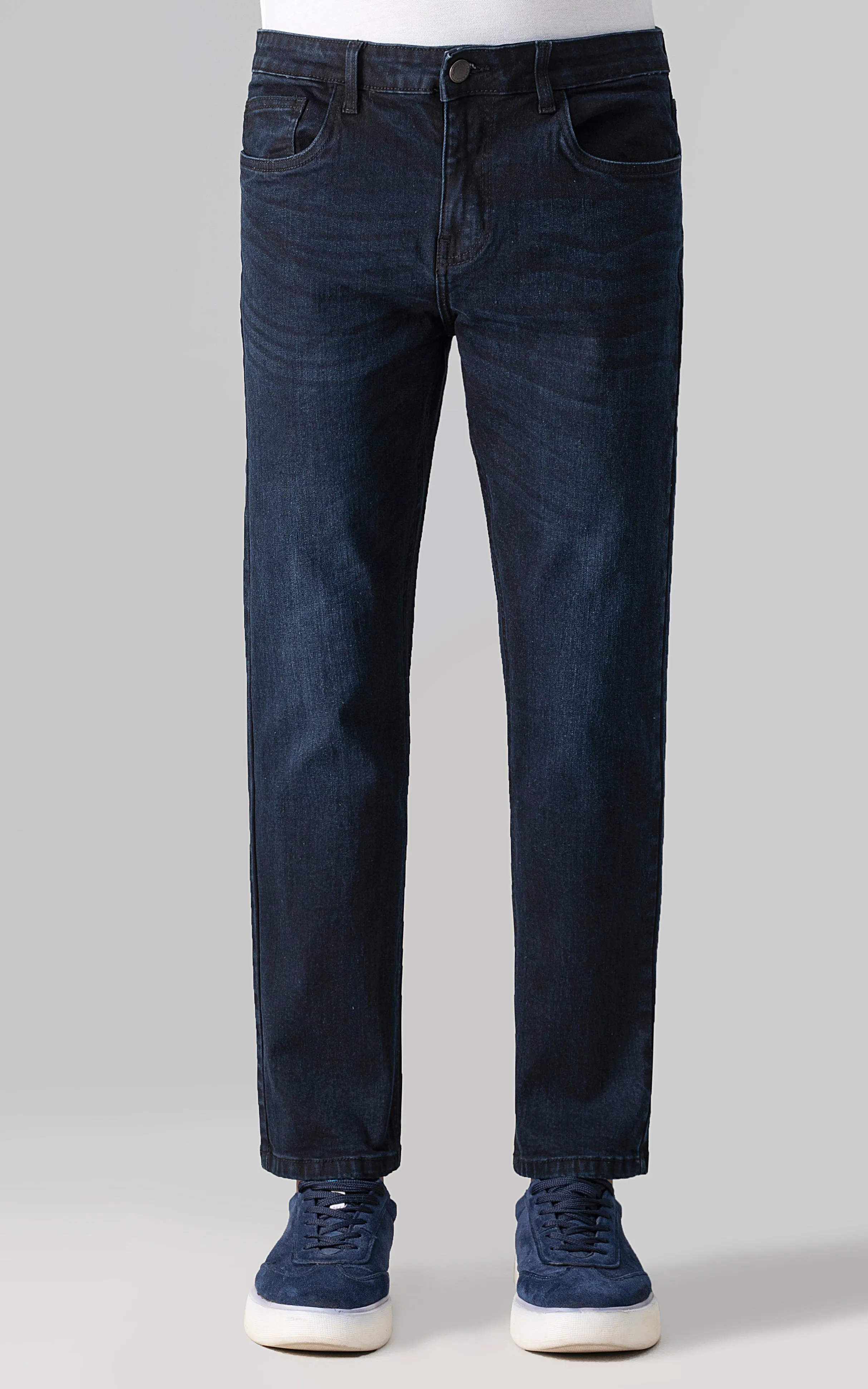 STRAIGHT FIT JEAN DARK  BLUE