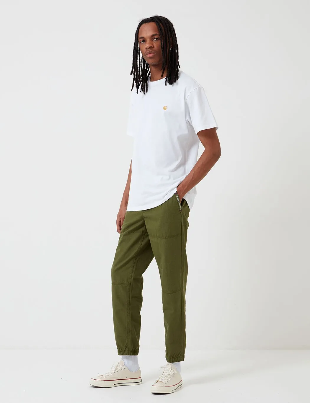 Tommy Jeans Pieced Jog Pant (Ripstop) - Cypress Green