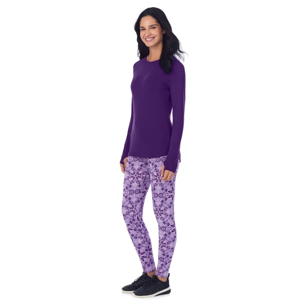 Versatile Two Piece Thermal Layer Set With Top And Leggings