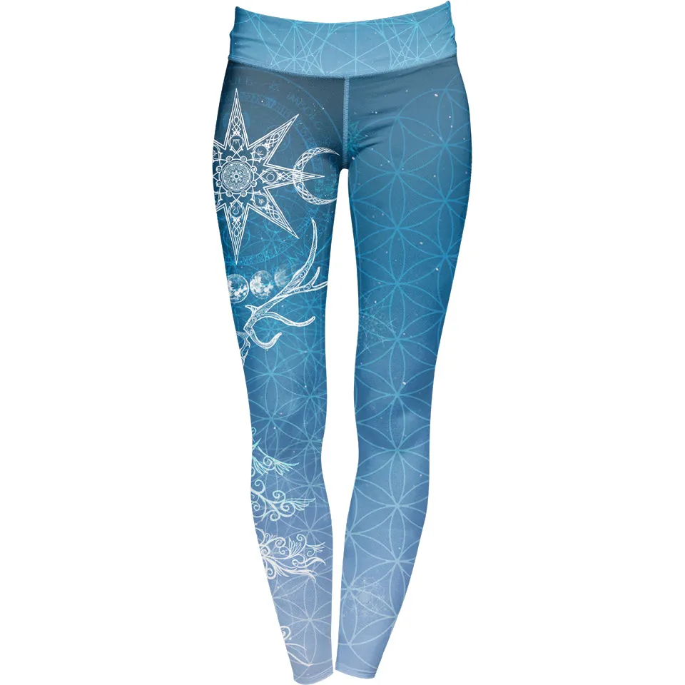 Yule Leggings - Snow Edition