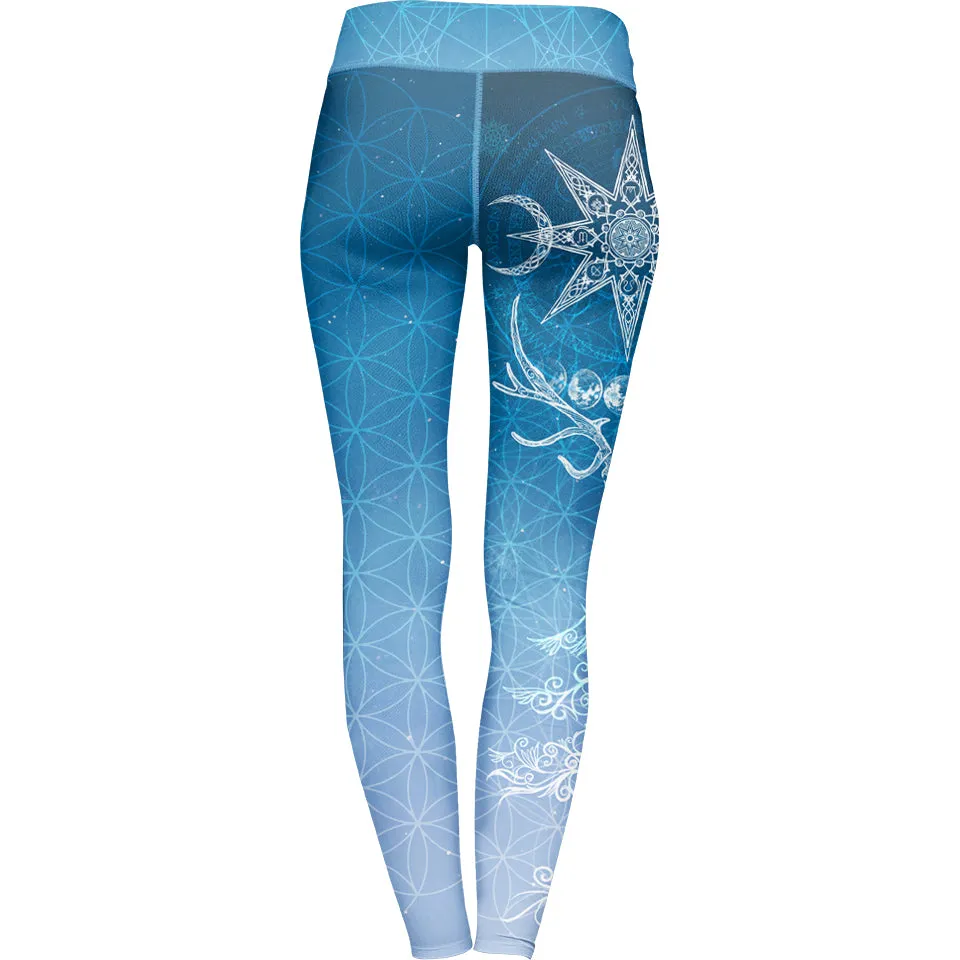 Yule Leggings - Snow Edition