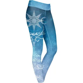 Yule Leggings - Snow Edition